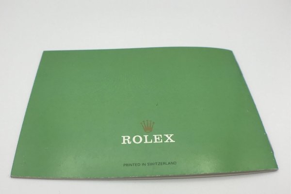 Rolex Booklet aus 1991 "Rolex Datejust" *Englisch*