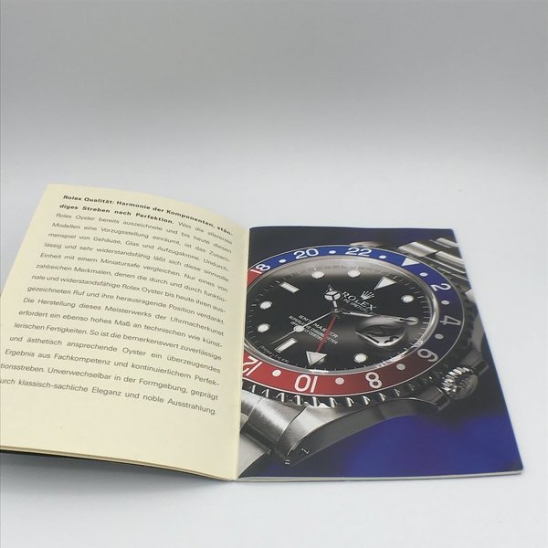 Rolex Hochglanz-Booklet *deutsch*